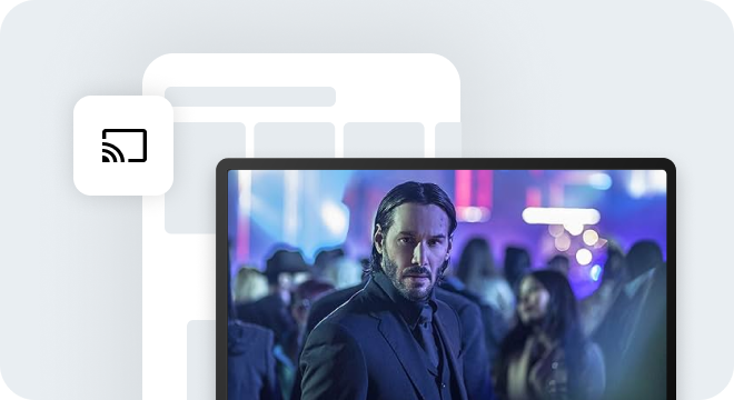 Diffusion transparente mobile-vers-TV