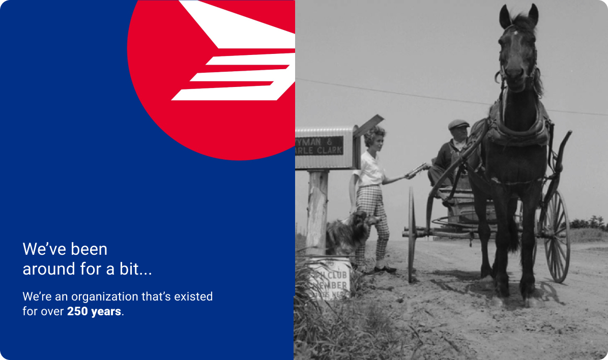 Canada Post mobile app redesign showcasing AI-powered government UX transformation